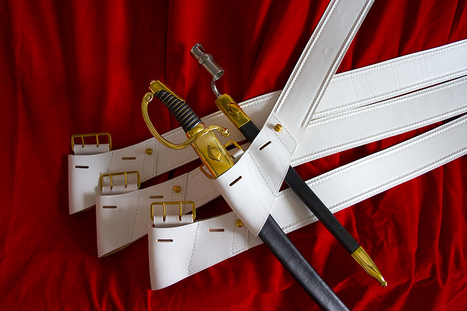 Bandalry pro vojky Napoleonskch vlek. Ukzka: Rgiment de Grenadiers  pied de la Garde Impriale (pro avli a bayonet)
